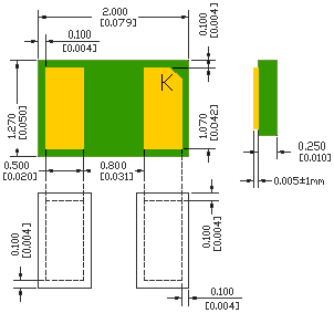 nanoDFN SMXSTPS8H100 ST Microelectronics STPS8H100 Schottky Rectifier, 100V, 8A (STPS8H100)